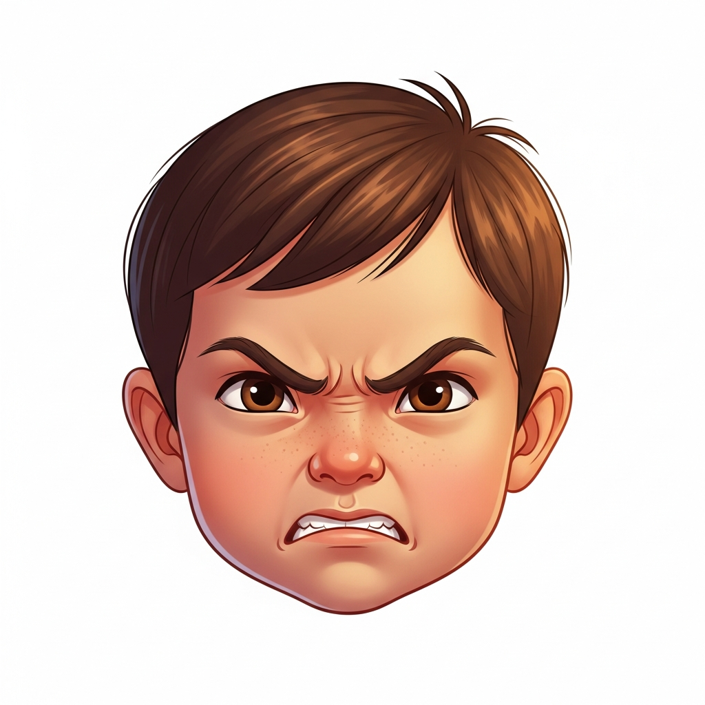 Angry emotion